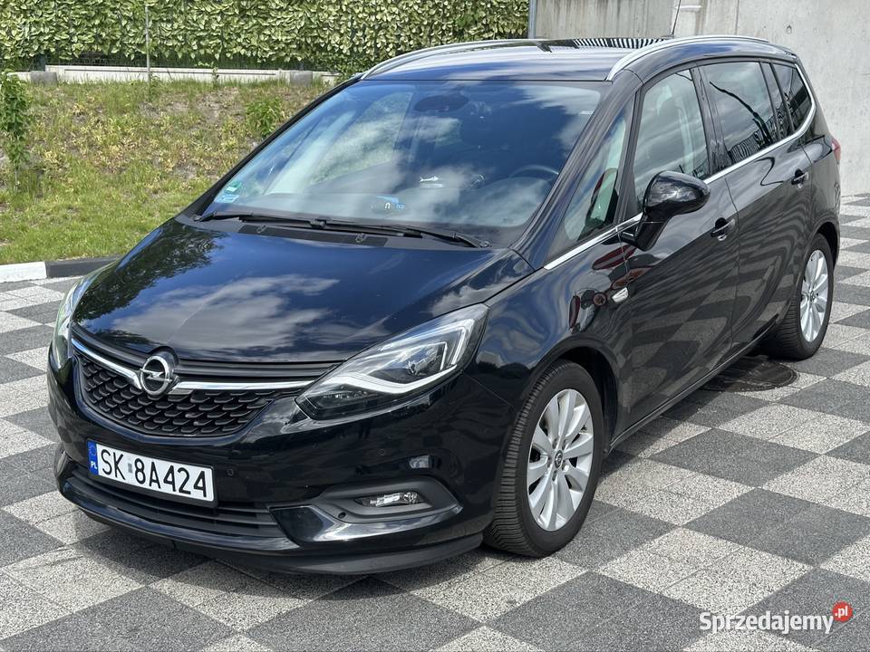Opel Zafira 14 C 2018 r LPG7miejsc Katowice czarny