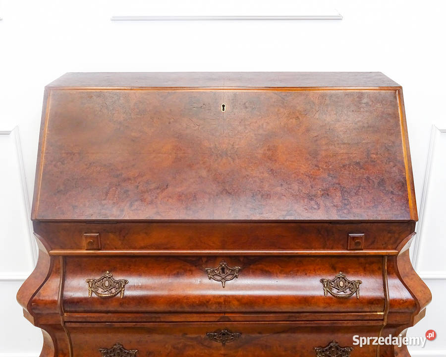 KOMODA drewniana NeoBarok SEKRETARZYK OTWIERANY Kalisz
