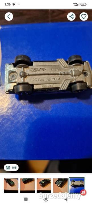 Camaro 1967 HotWeels Kłodzko