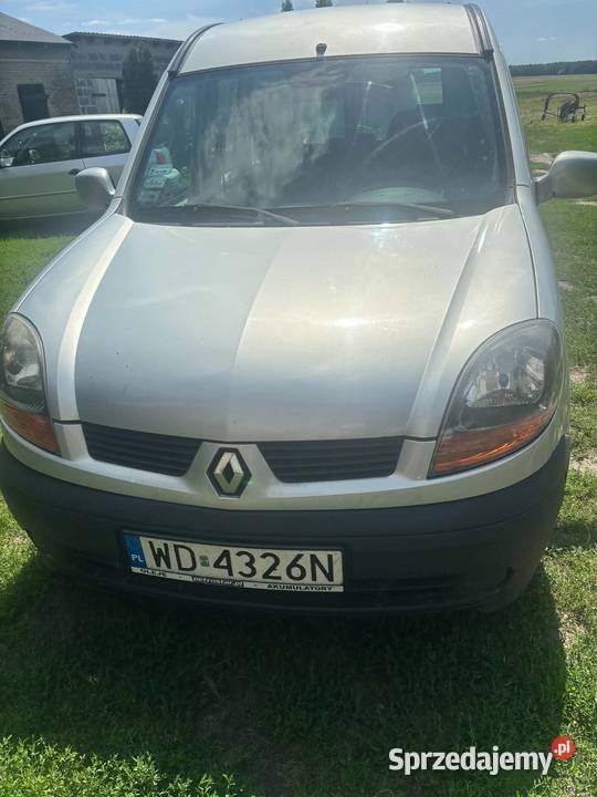 Syndyk sprzeda samochód osobowy Renault Kangoo mazowieckie Stare Budy