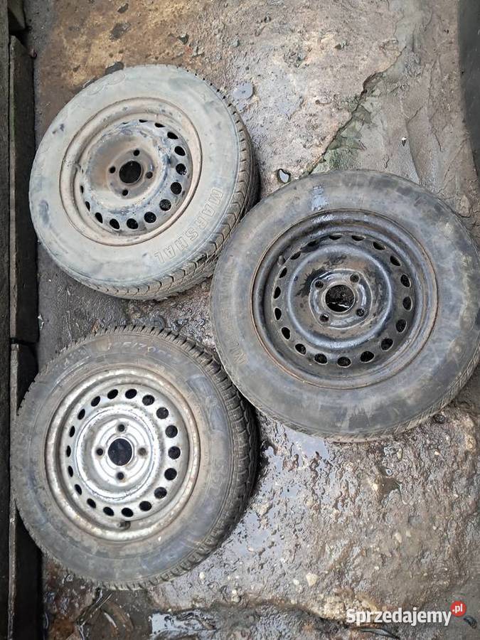 Koła 155 80 R13 4x100 opel corsa b wielkopolskie