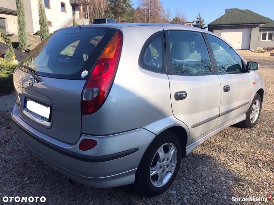 Nissan Almera Tino 18 zadbane wnętrze manualna Chrzanów