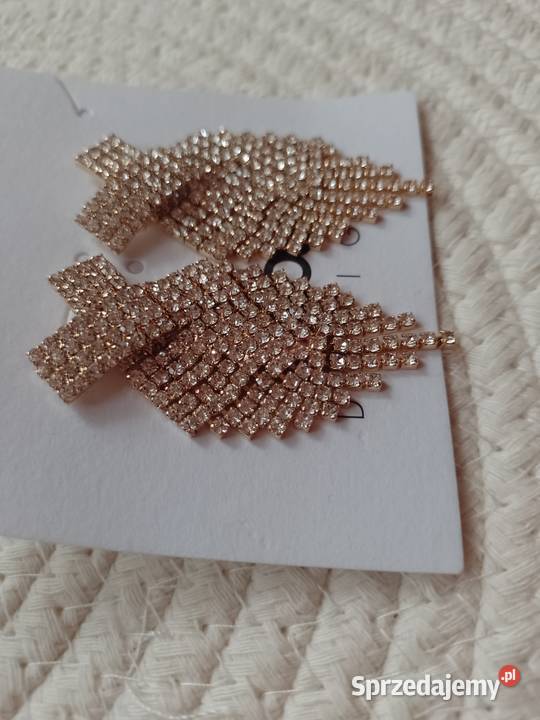 ASOS Wytworne Bogato zdobione kolczyki małopolskie Kraków sprzedam
