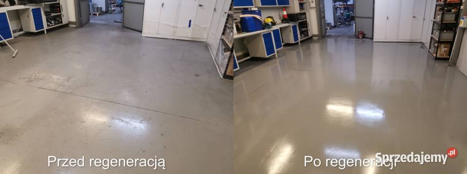 Renowacja posadzki przemyusłowej Lastriko cała Katowice