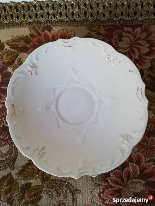 Spodek talerzyk sygnowana porcelana Gorlice