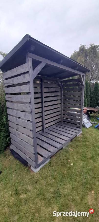 Drewutnia na drewno kominkowesolidna super Lubartów