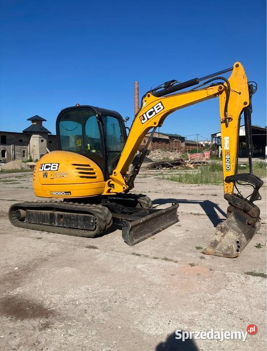 Koparka gąsienicowa MIDI JCB 8050 rts 3 łyżki pełny VAT wielkopolskie Oborniki