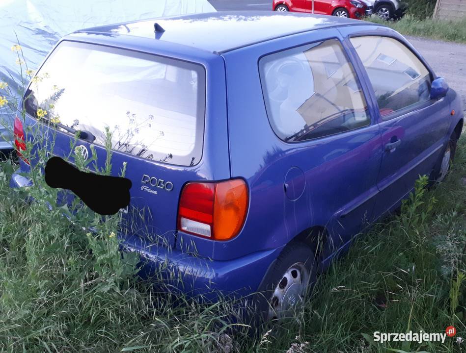 Volkswagen Polo 6N1 granatowy 3 drzwiowy Rok produkcji 2001 Poznań