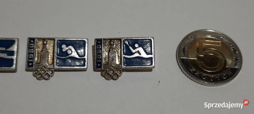 odznaki 3 Olimpiada Moskwa 1980 Rosja ZSRR 3 Warszawa