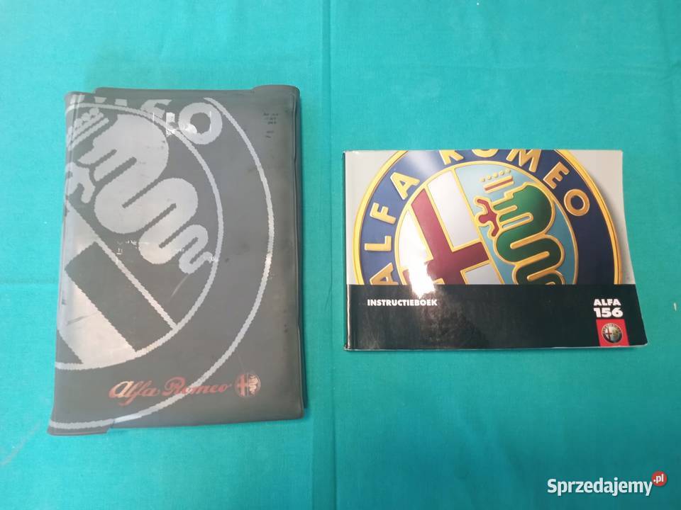 ALFA ROMEO 156 Instrukcja Obsługi książka Radio Łódź sprzedam