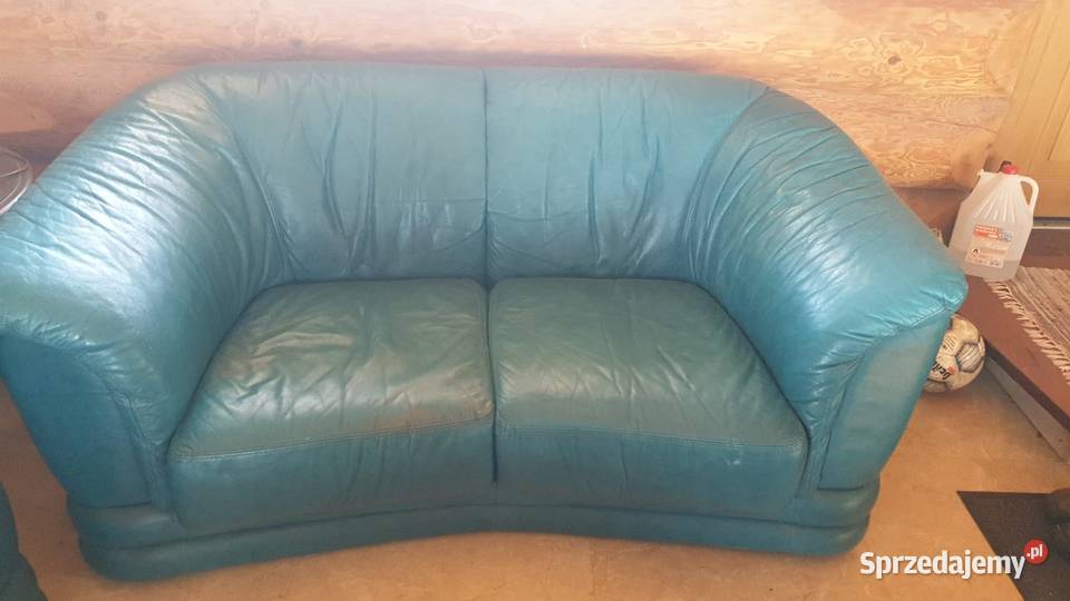 Sprzedam sofę SKÓRA Olsztynek sprzedam