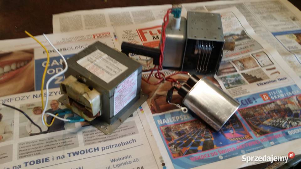 transformator mikrofalówki 220v Pogroszew