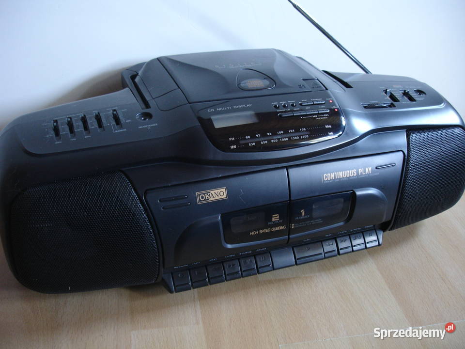 Radiomagnetofon OKANO RR5560 CD Elektronika Zielona Góra