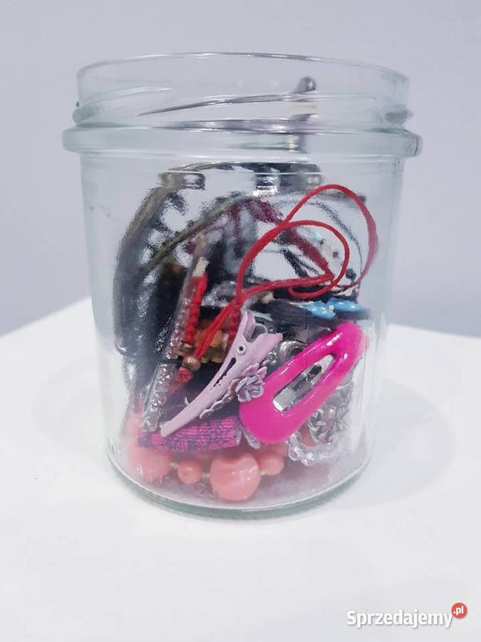 Dziecięcy słoik z biżuterią mystery jar Dąbrowa Górnicza