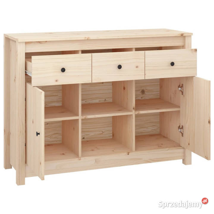 Szafka 100x35x745 lite drewno sosnowe WM814549 Pozostałe sprzedam
