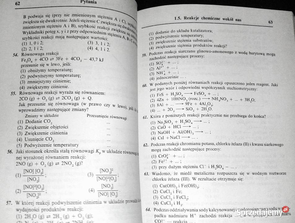 Sprawdż czy znasz chemię Testy egzaminacyjne W Rok wydania 1992 Chełm sprzedam