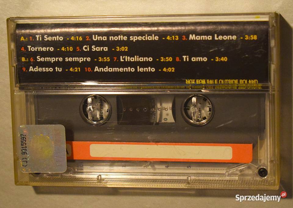 Bella Italia 2 various artists stan kasety kaseta Chełmno