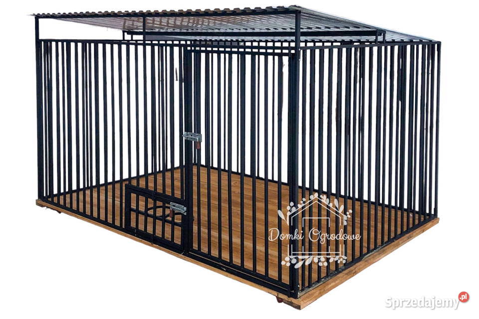Kojec Psów 3x2m Drewniana podłoga Uchwyt na warmińsko-mazurskie Braniewo