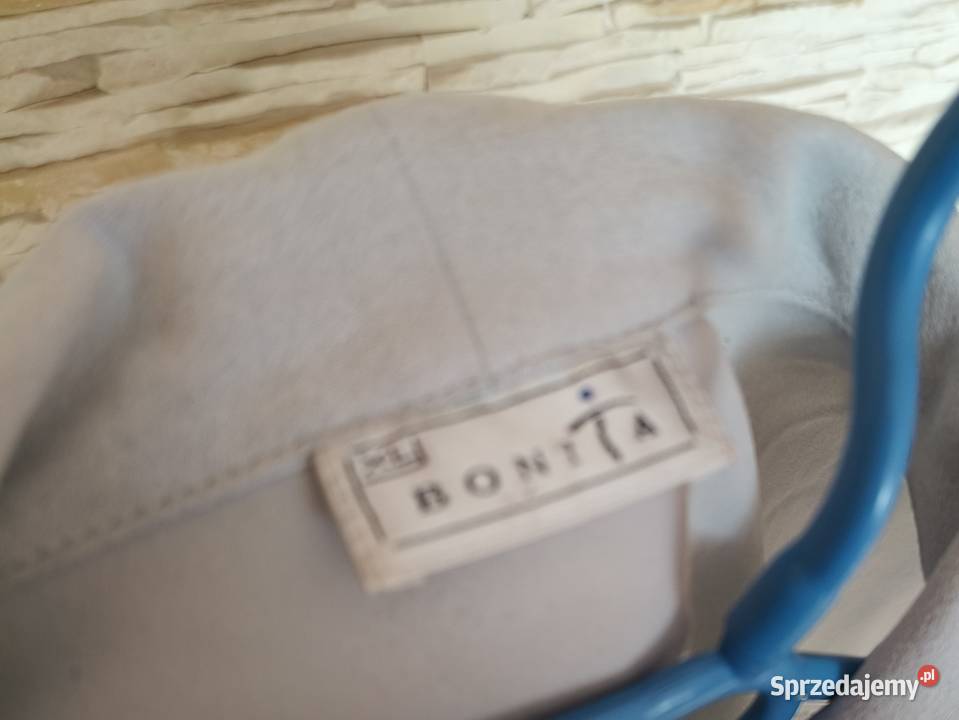 Kamizelka popielata a la zamszowa