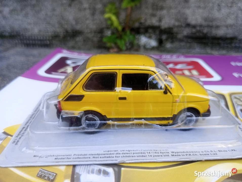 FIAT 126P FL deagostini model kultowe auta PRL mazowieckie Warszawa