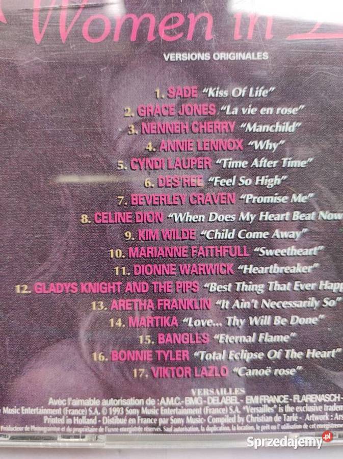 women in love sony music 1993 unikat płyta cd Płyty i kasety