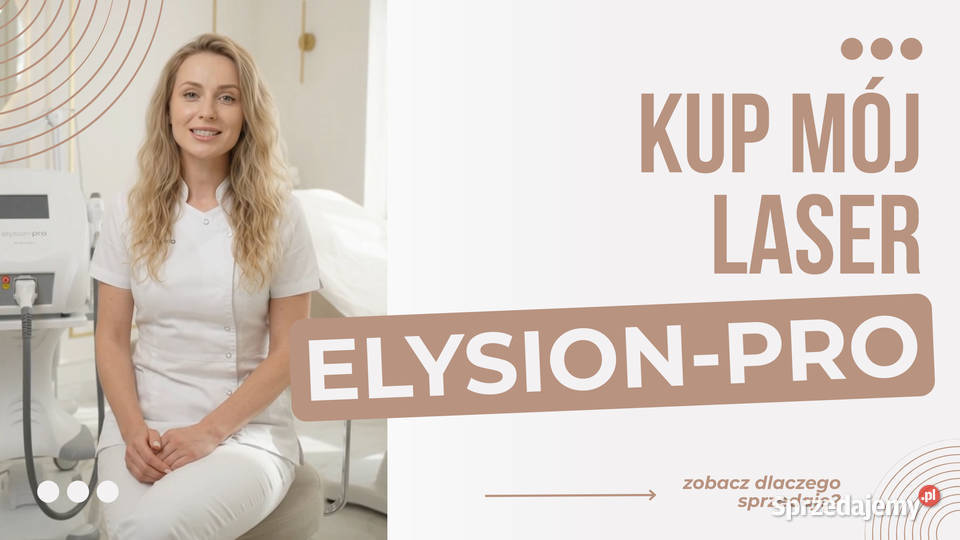 [ZERO ODSTĘPNEGO] Praktycznie NOWY Laser Elysion Pro: różne opcje zakupu