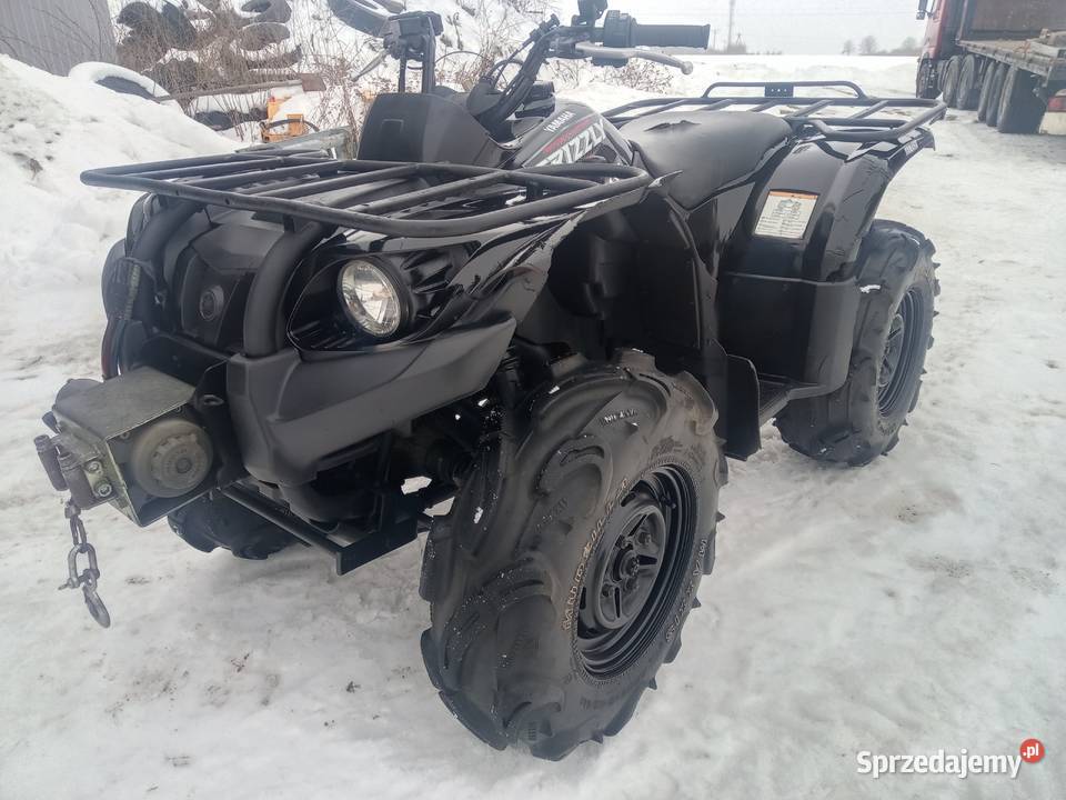 yamaha grizzly 450 4x4 czarny wyciagarka Lublin