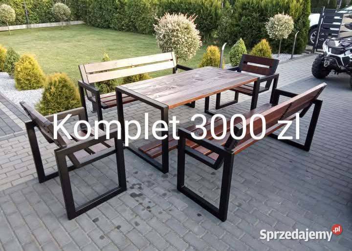 MEBLE OGRODOWE ŁAWKI STOŁY NOGI DO MEBLI LOFT metal