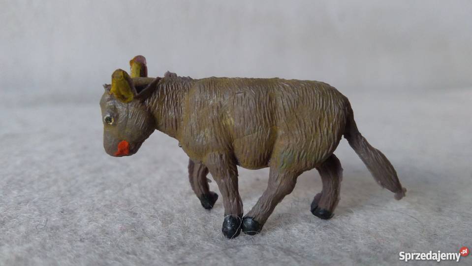 ZWIERZĄTKA figurki zwierząt pamiątka PRL Warszawa