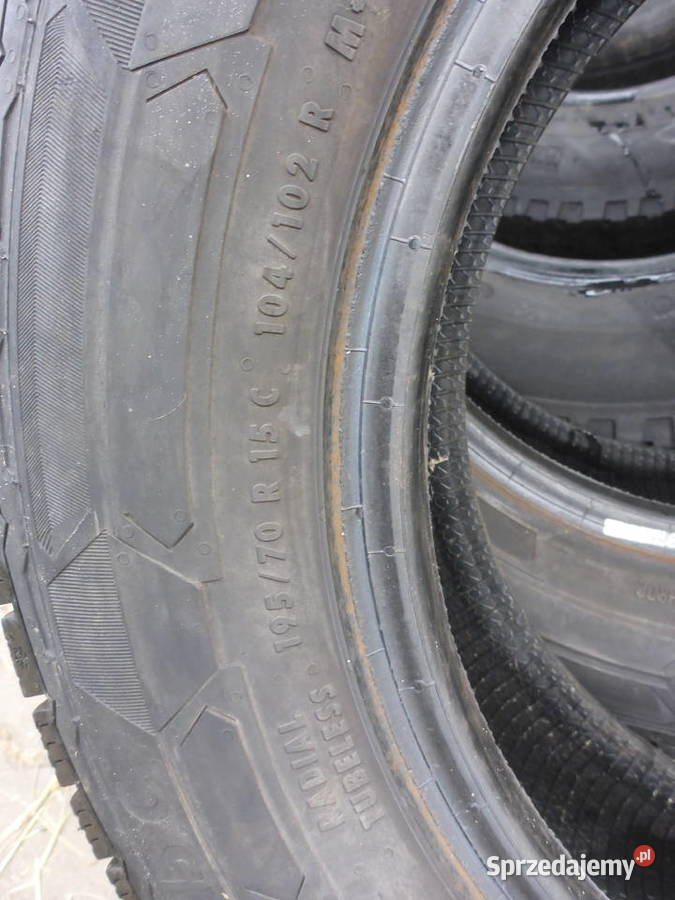 19570R15C opony wzmacniane ZIMOWE continental VW Radom