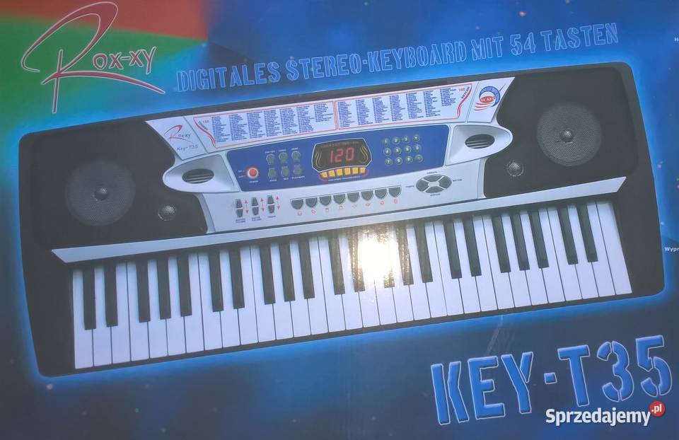 Cyfrowy Keyboard Stereo KEYT35 Roxxy Bogucin sprzedam