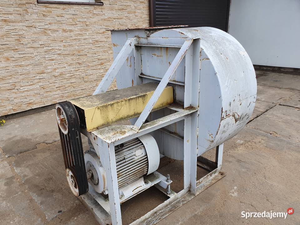 Turbina do trocin odciąg silnik 50 kW mocny pomorskie