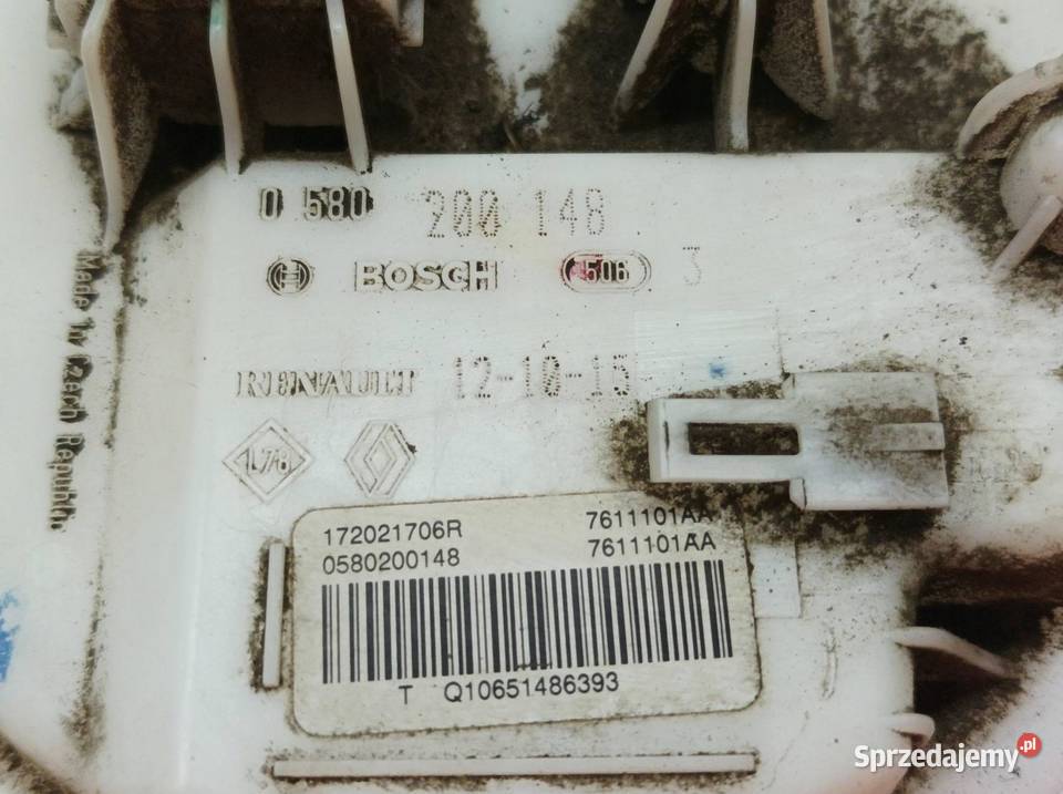 POMPA PALIWA PŁYWAK 12 TCE 0580200148 172021706R