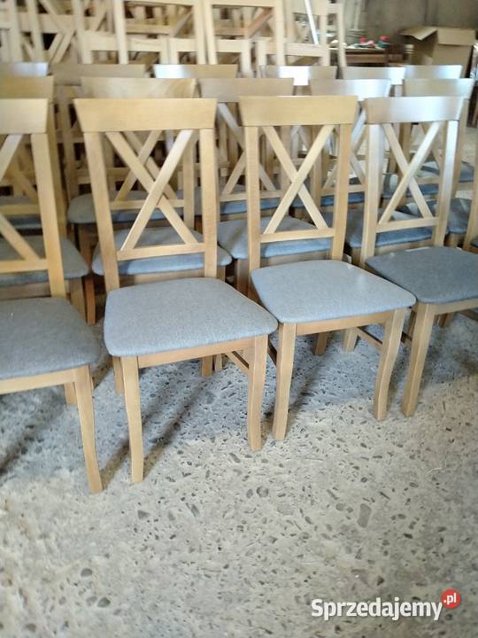 Nowoczesne krzesła bukowe Krzesła zachodniopomorskie Bądkowo sprzedam