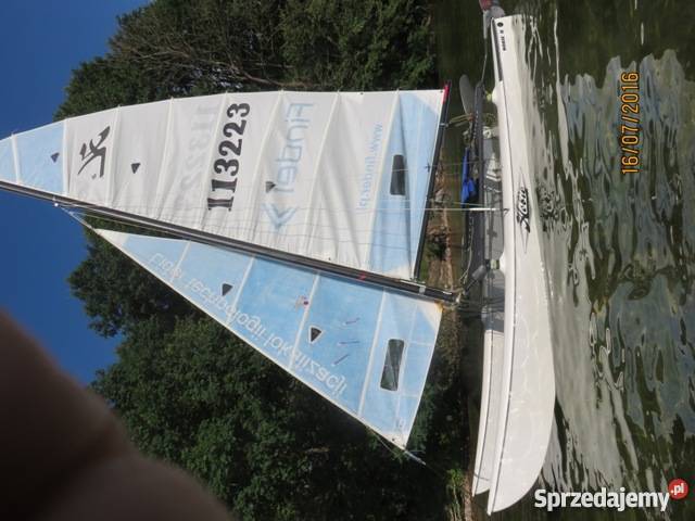 Katamaran Hobie Cat 16 przyczepa do transportu Warszawa