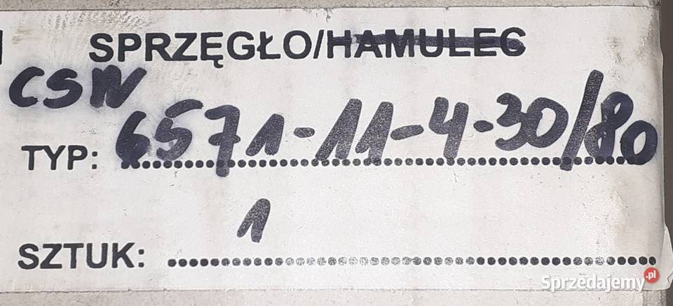 Sprzęgło CSN 65711143080 24V Zabrze