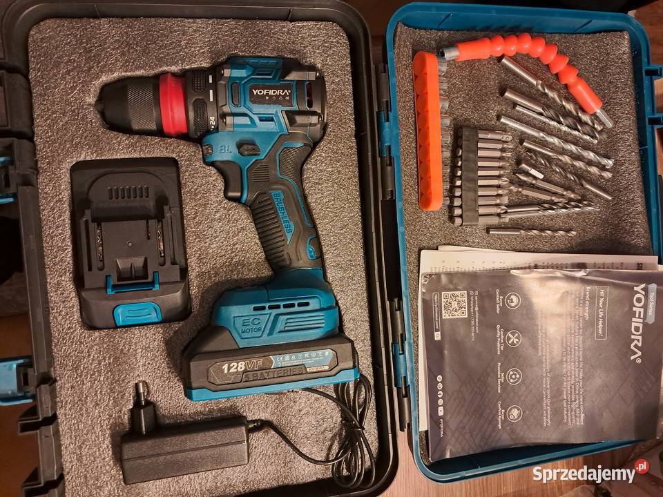 nowa wkrętarkowiertarka YOFIDRA 2 akumulatory Sandomierz
