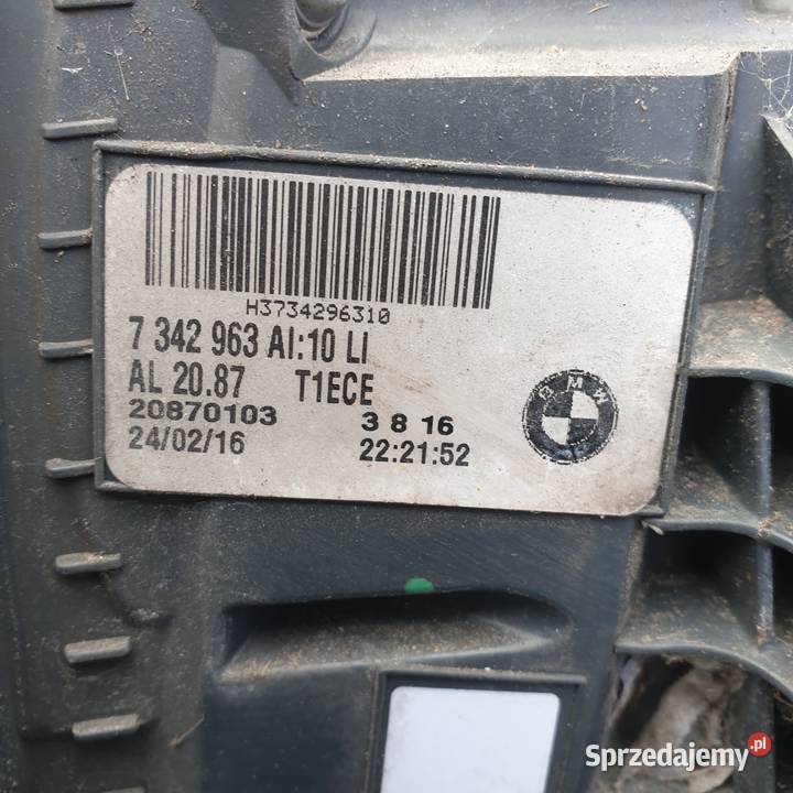 BMW 730LD G11 G12 LAMPA LEWA TYL 7342963 Łochowice