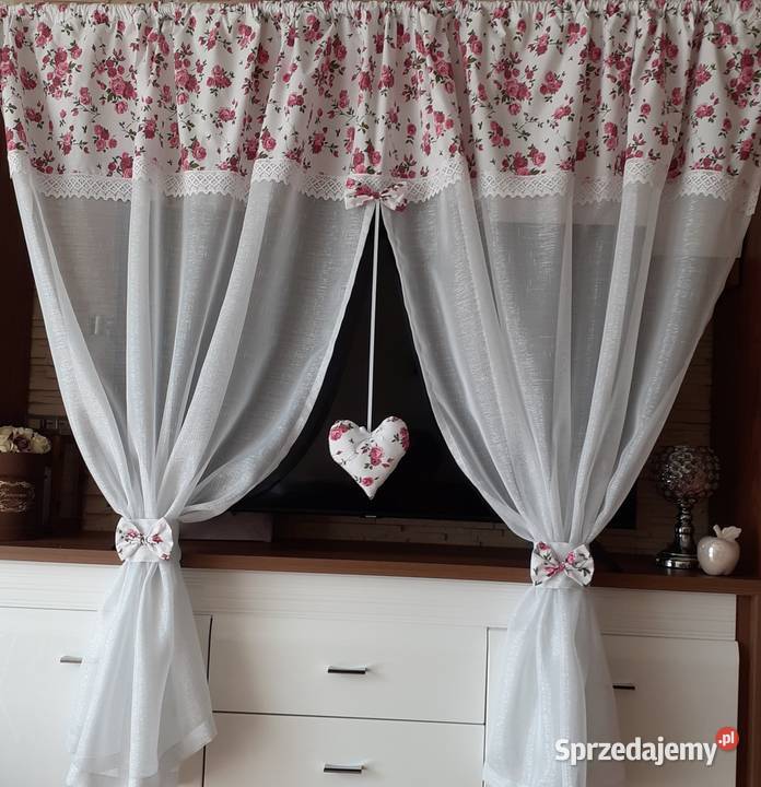 Firany różyczki mazowieckie