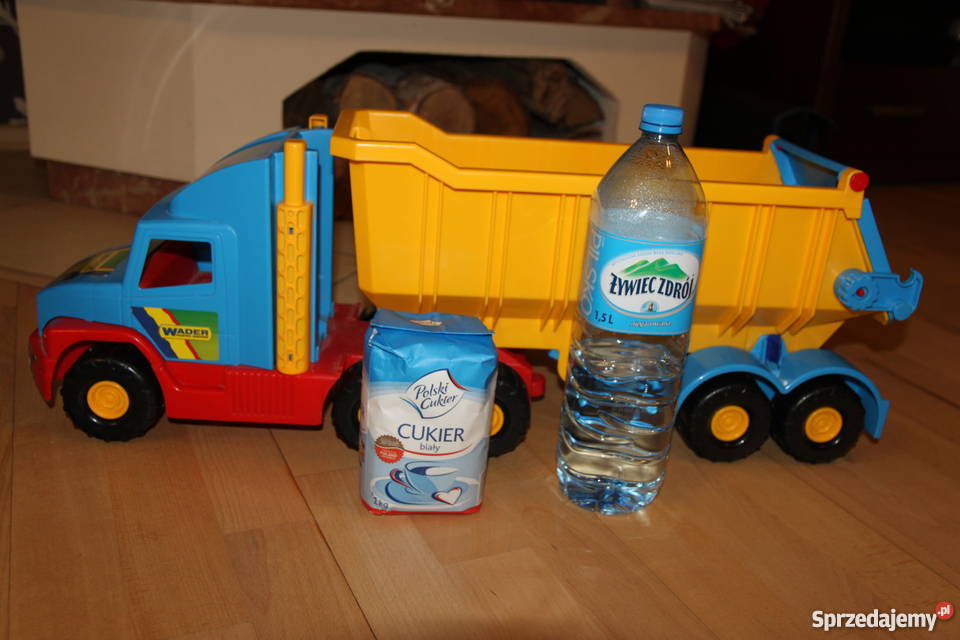 Ciężarówka samochód duży Wader wywrotka Plastik  Luboń