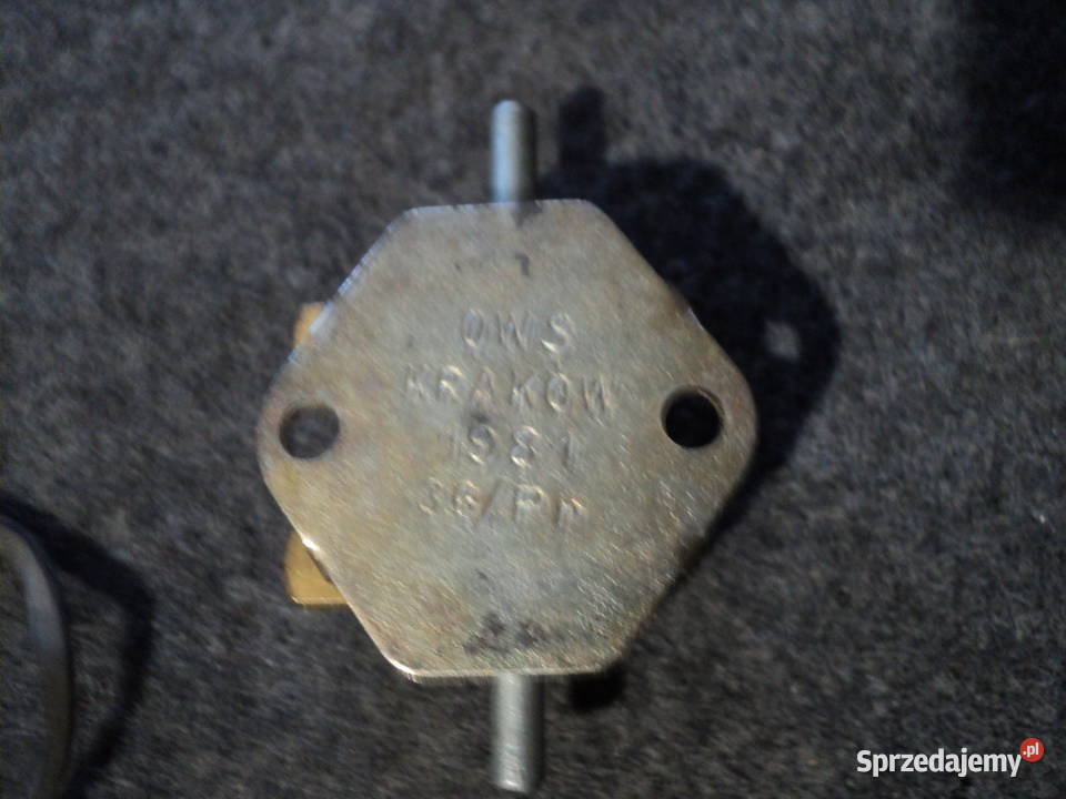 WSK Wyłącznik STOP Oryginał z Epoki OWS Kraków