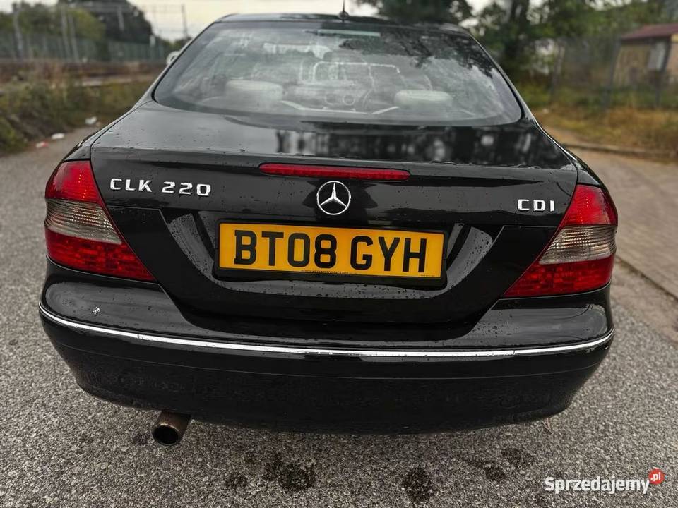 Sprzedam mercedesa CLK 220d anglik do ASR (kontrola trakcji) CLK Żyrardów