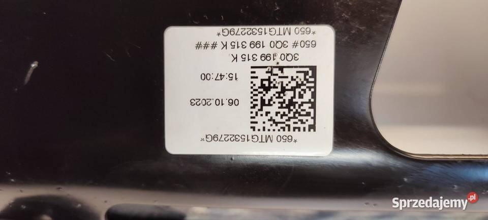 VW TIGUAN II SANKI KOŁYSKA PRZÓD 3Q0199315K dolnośląskie