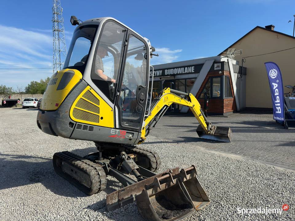 Mini koparka Wacker Neuson Et18 z 2019 Roku 3 Złoczew