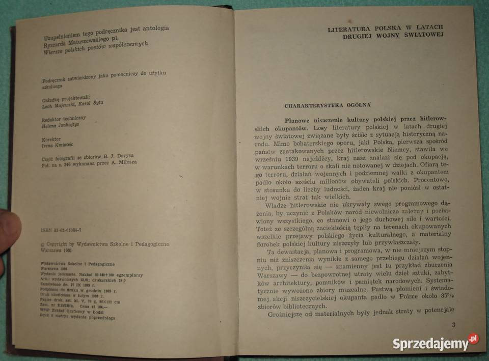 Polska Literatura Współczesna Warszawa