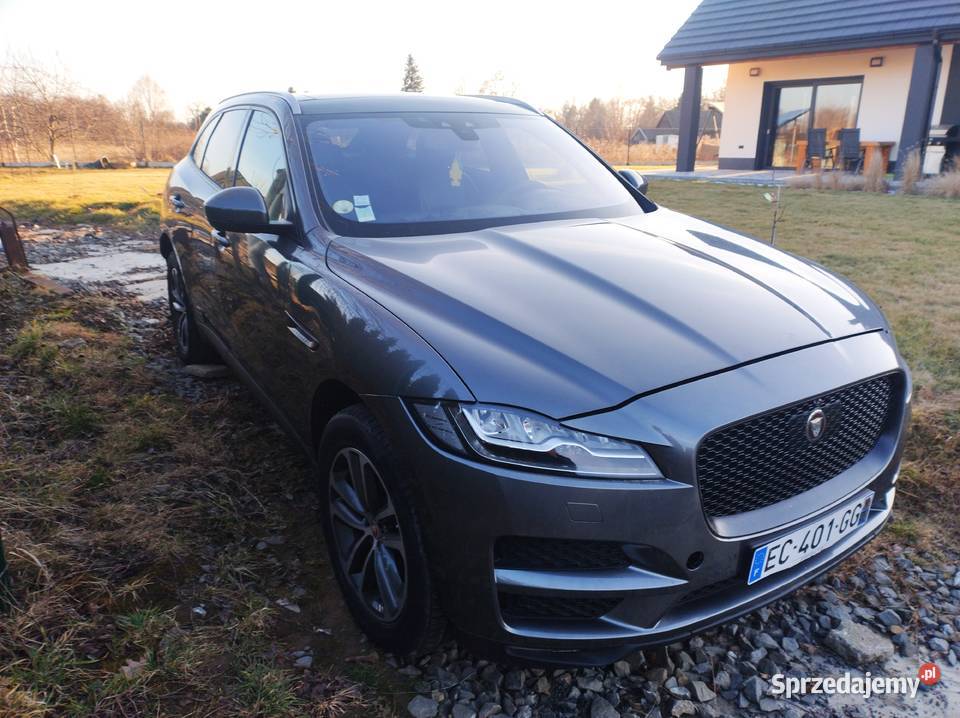 Jaguar FPace 120 uszkodzony silnik Kraków