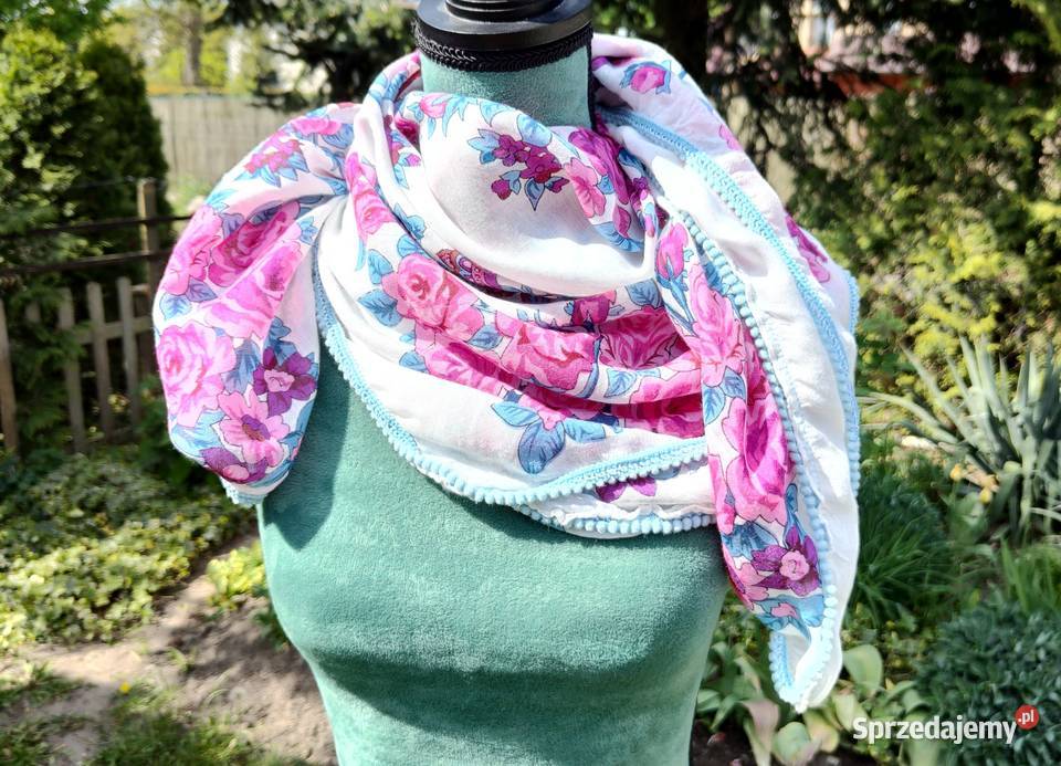 Duża apaszka chustka chusta Atmosphere boho