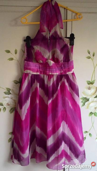 Sukienka Orsay 40 L 38 M retro vintage szyfon Szczecin