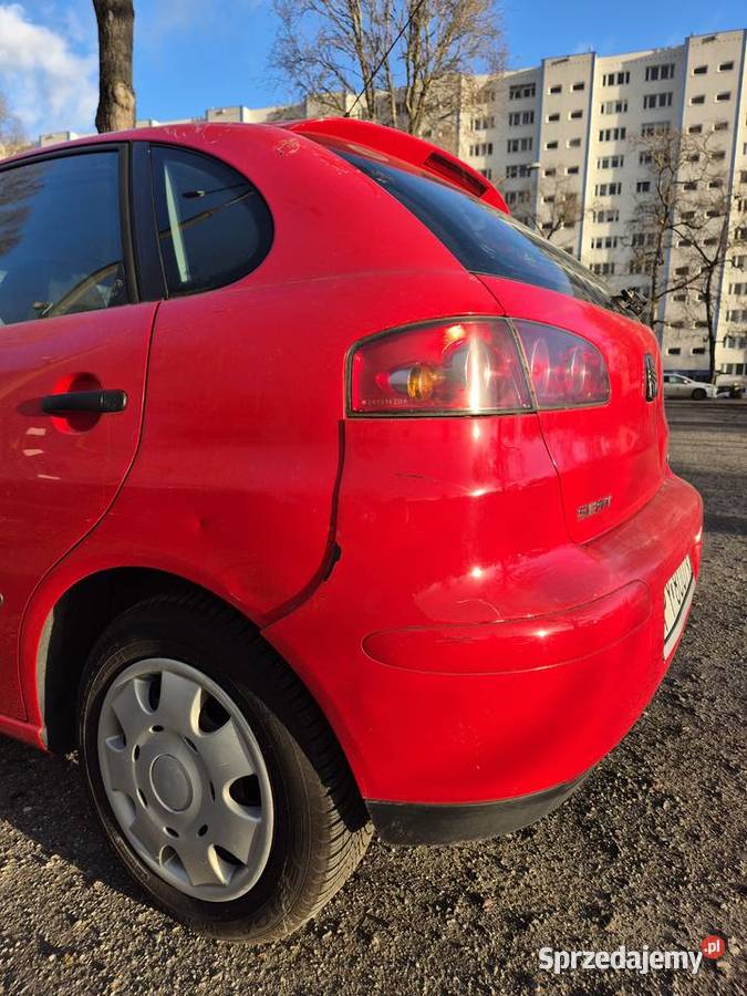 Seat Ibiza 14 16V 75 2003 r przebieg 78507 benzyna Poznań