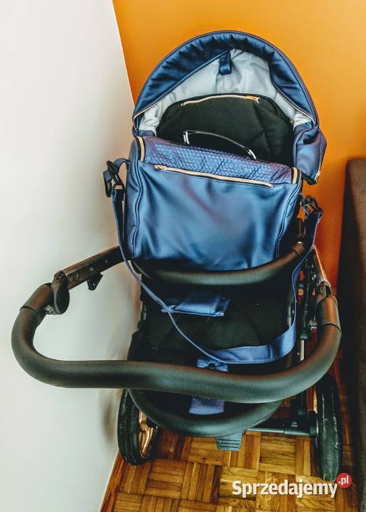 Wózek dziecięcy firmy Junama w stylistyce Blue Lublin sprzedam